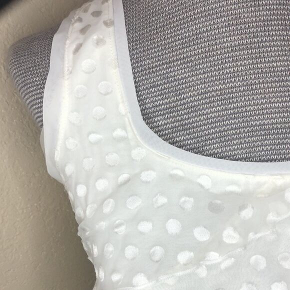 WHBM💫white ruffle top💫xxs  - Picture 4 of 6